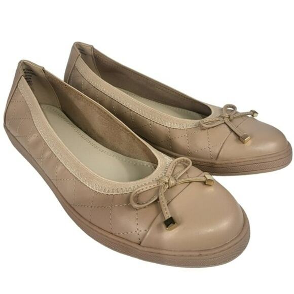 Charter Club Rennon Flats Nude 7.5 - Picture 2 of 4